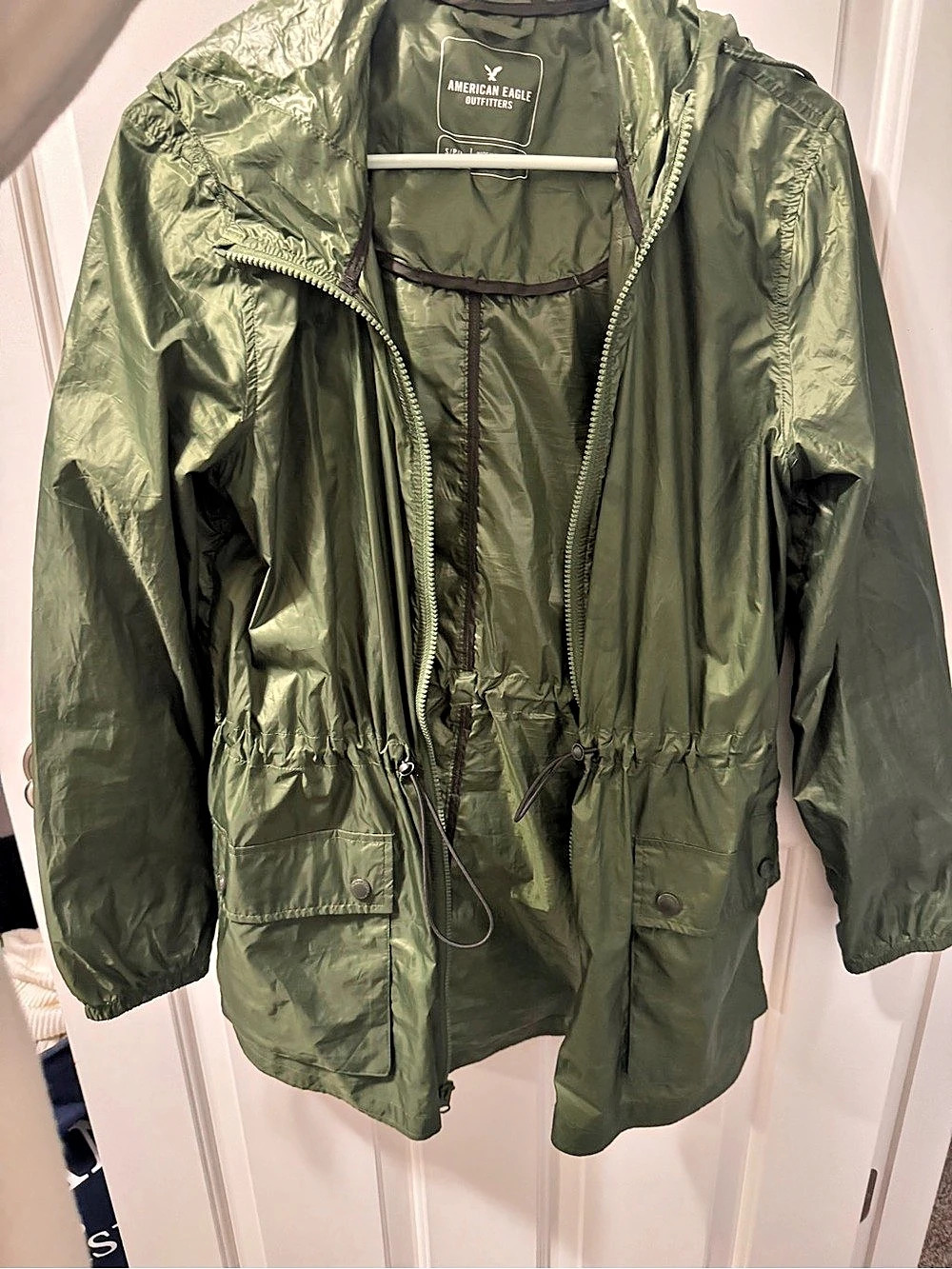 Abercrombie & Fitch Women's Green Utility Jacket